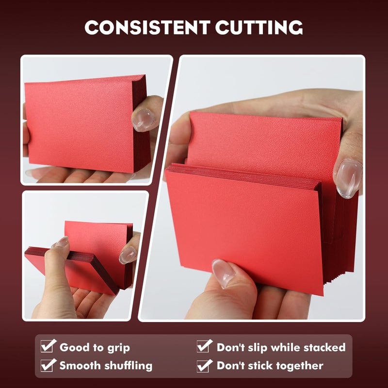 Katomula Fury Red Dual Matte Card Sleeves, Card Sleeves for MTG, Standard Card Sleeve for MTG, PKM, Flesh & Blood - Image 4